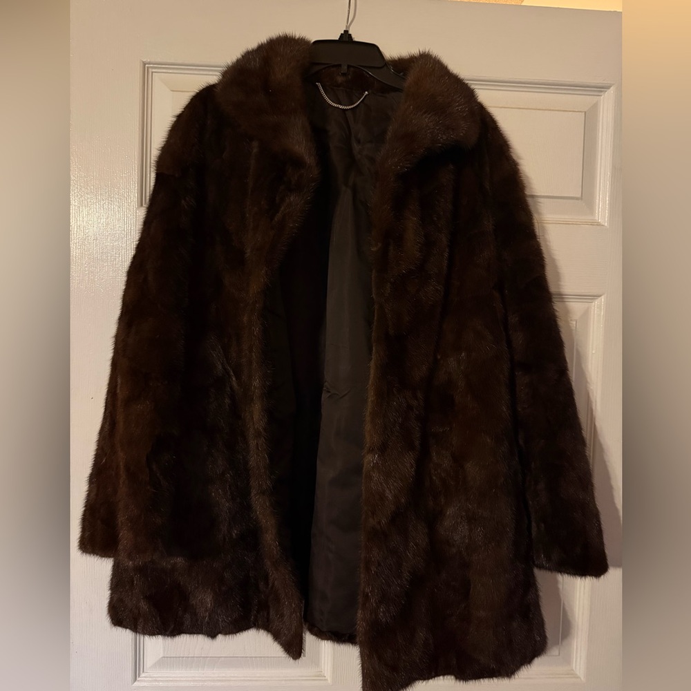 Luxurious Brown Mink Stroller